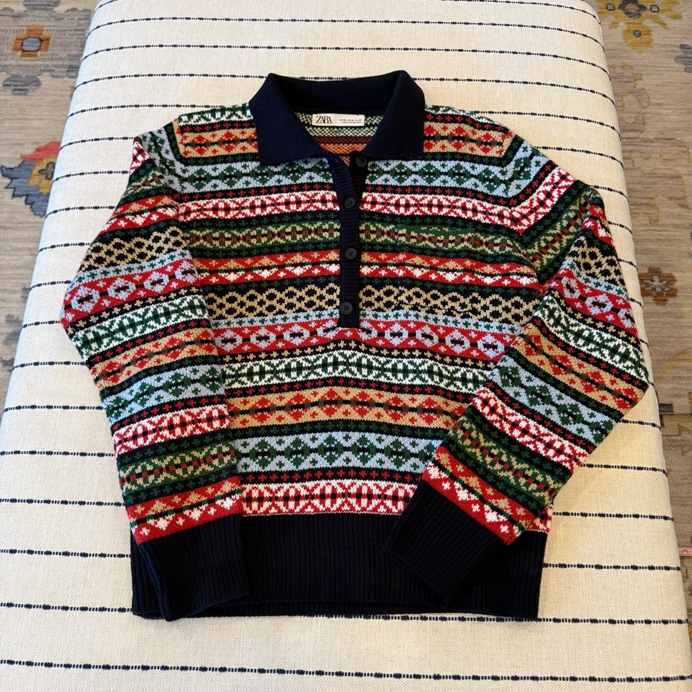 Zara Women’s Faire Isle Sweater